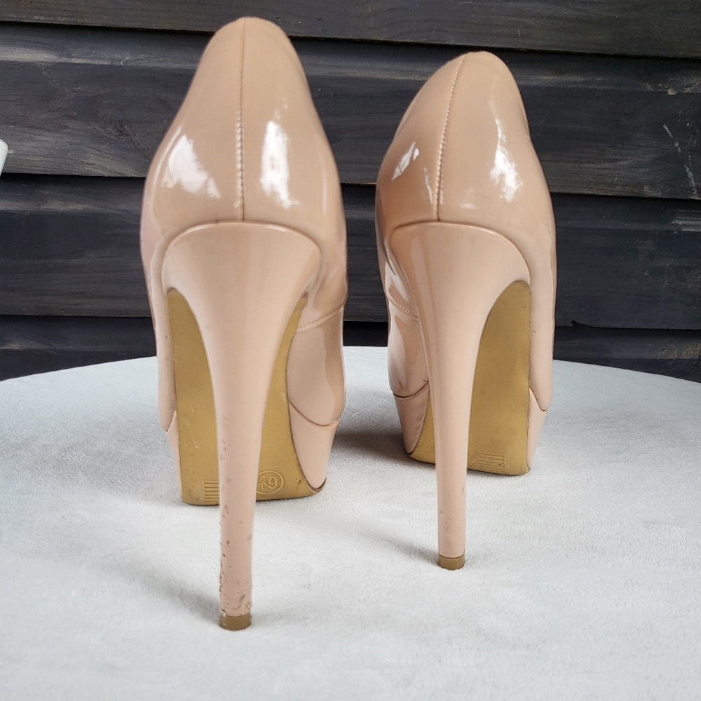 Nude Round Toe Stiletto Heels | Xhilaration Size 6.5
